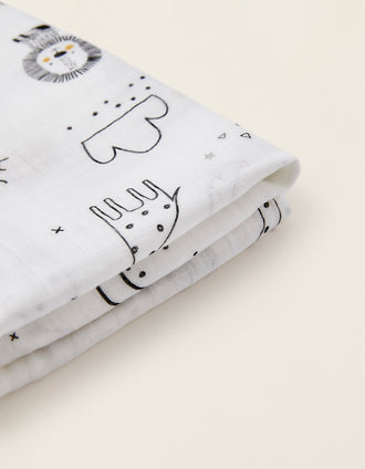 Swaddle/ Fralda De Bambu Selva 120X120Cm Bimbipirulos