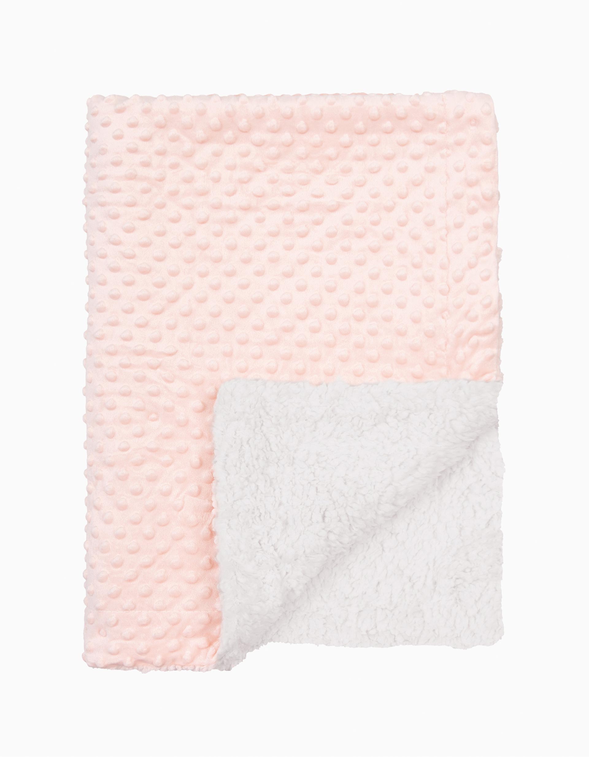 Couverture Double Face 80X110Cm Pink Bimbipirulos