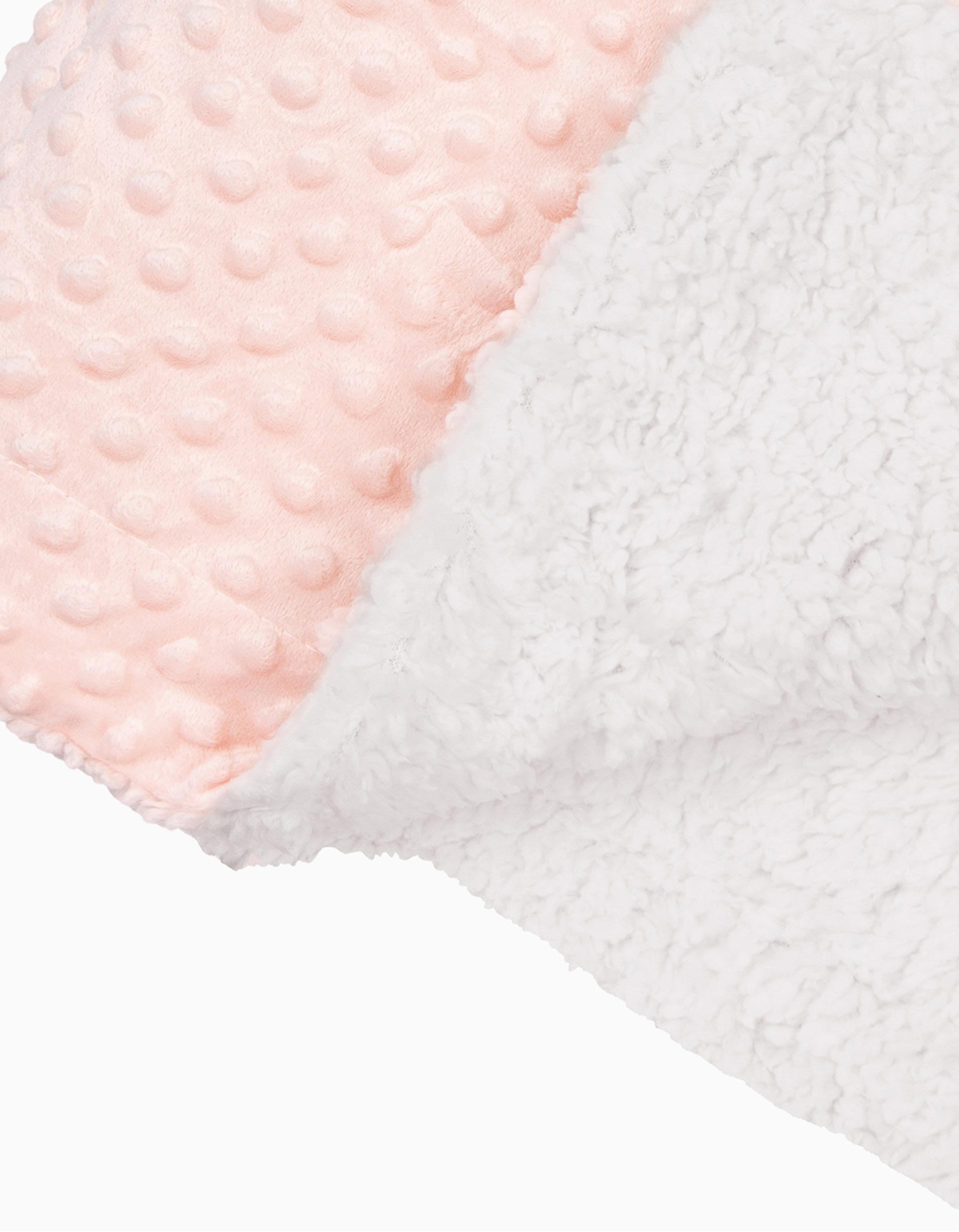 Couverture Double Face 80X110Cm Pink Bimbipirulos