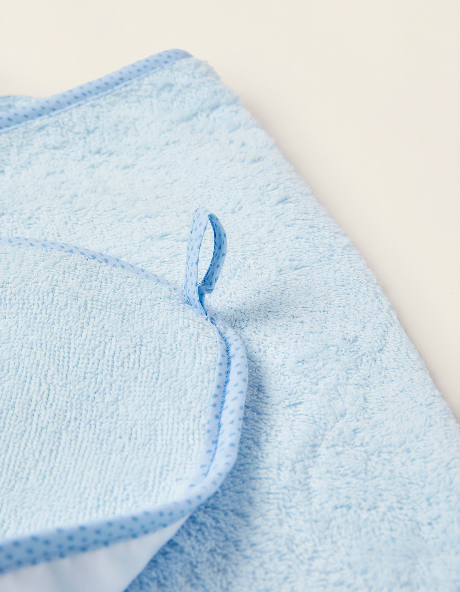 Hooded Bath Towel 100X100Cm Volare Blue Bimbichic