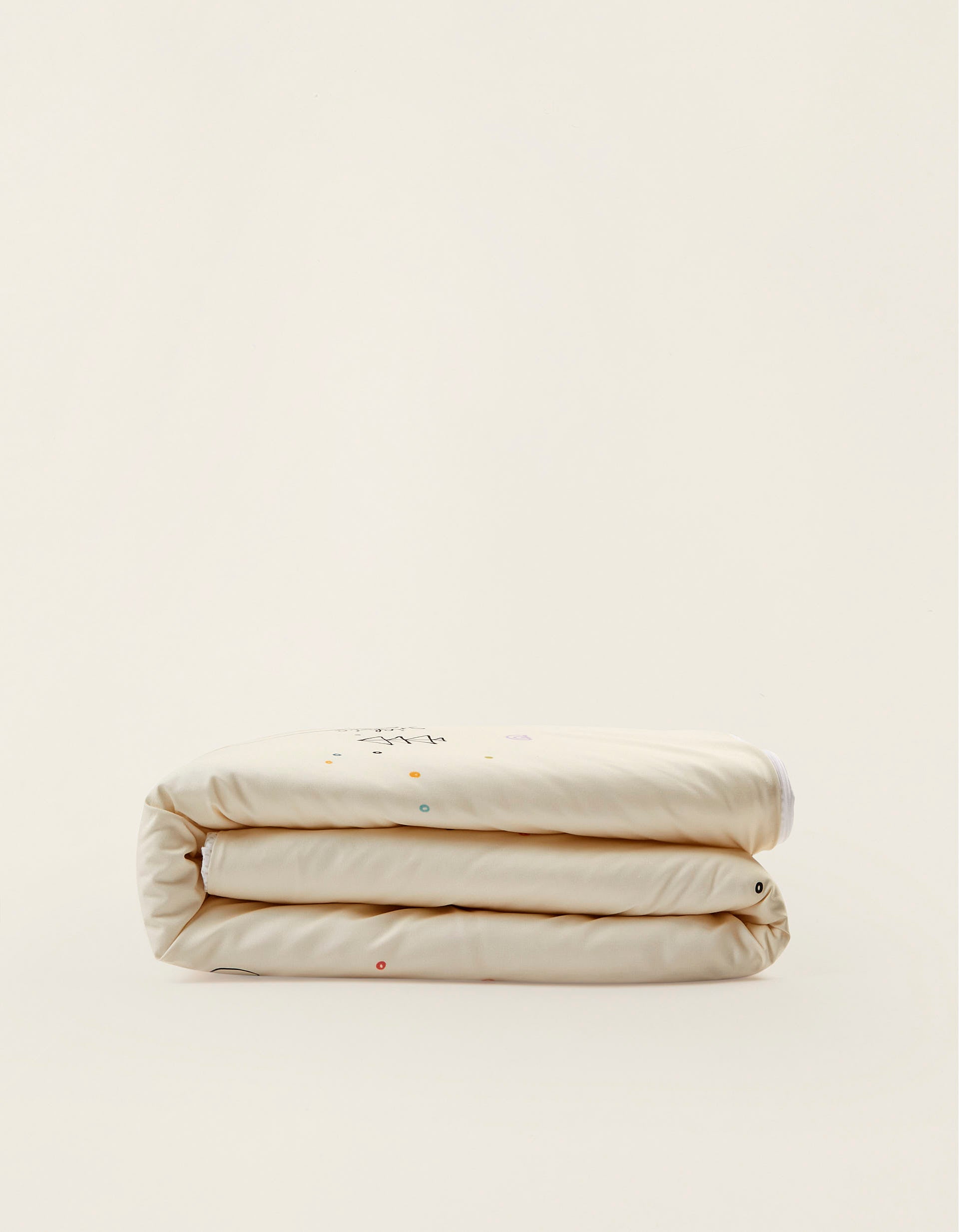 Duvet, Bumper and Pillow Case 60X120Cm Funny Beige Bimbichic