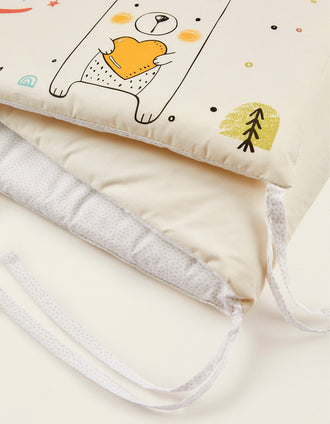 Edredão, Resguardo e Almofada Para Cama 60X120Cm Funny Beige Bimbichic