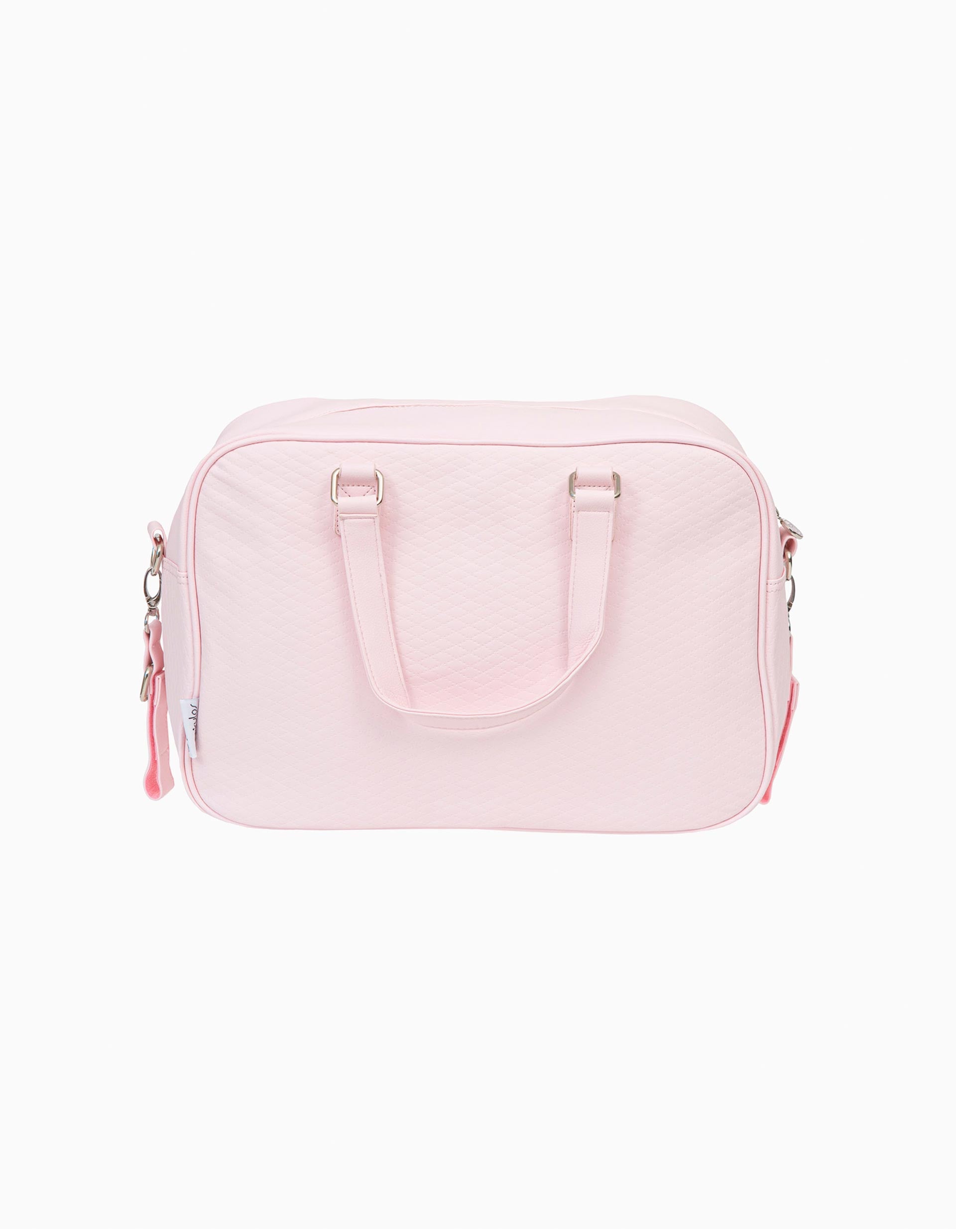 Changing Bag Ecopiel Rombos Pink Bimbipirulos