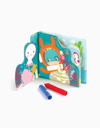 Jouet de Bain Livre de Coloriage Ludi 10M+