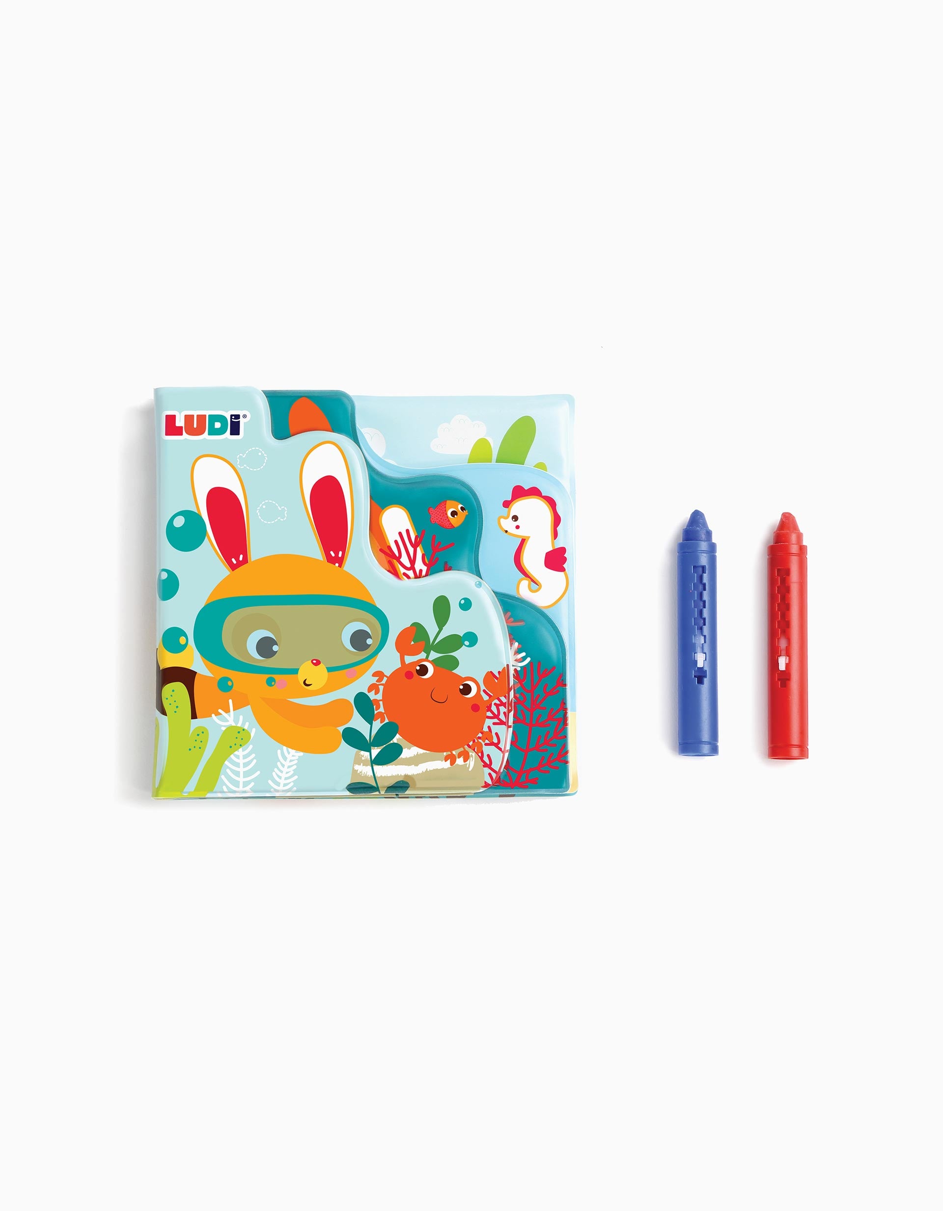 Bath Toy Colouring Book Ludi 10M+