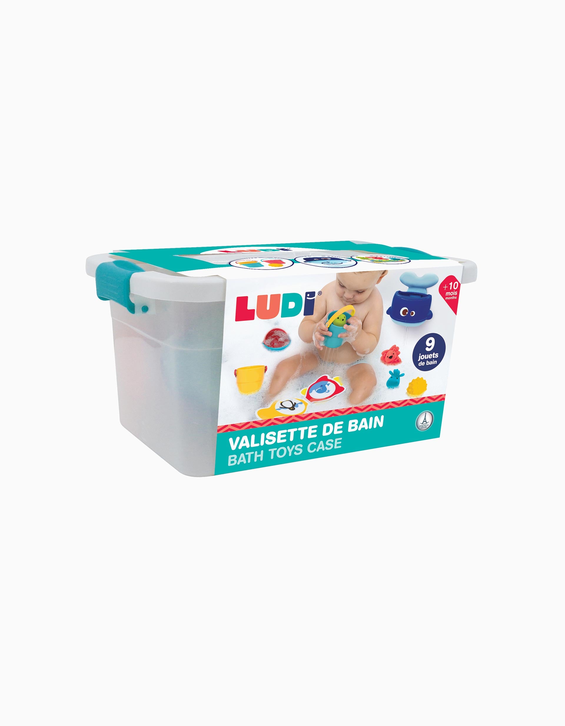 Bath Toys Case Ludi 10M+