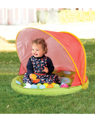 Tenda Piscina Anti-Uv50 com Bolas Ludi 0+