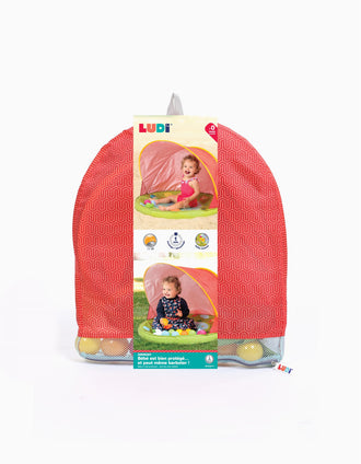 Tenda Piscina Anti-Uv50 com Bolas Ludi 0+