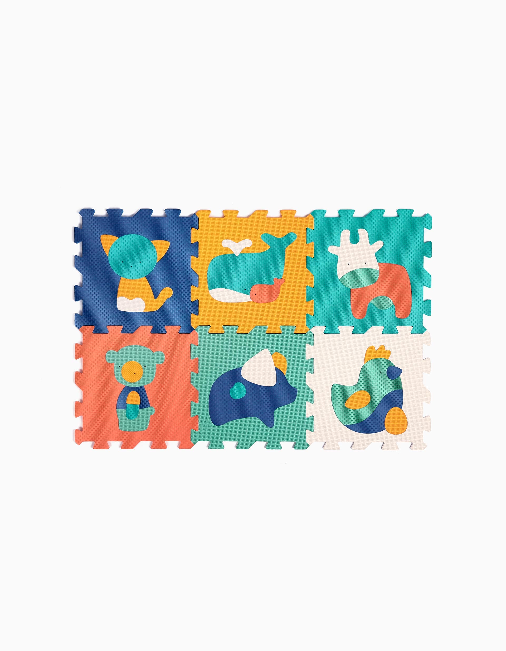 Play Mat + Puzzle Animals Ludi 10M+