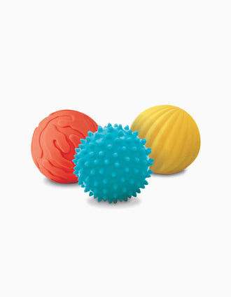 3-Pack Sensory Balls Ludi 6M+