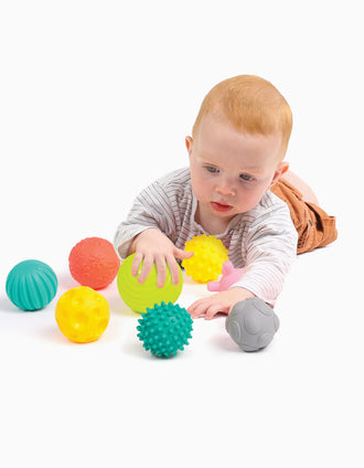 Pack de 8 Balles Sensorielles Ludi 6M+