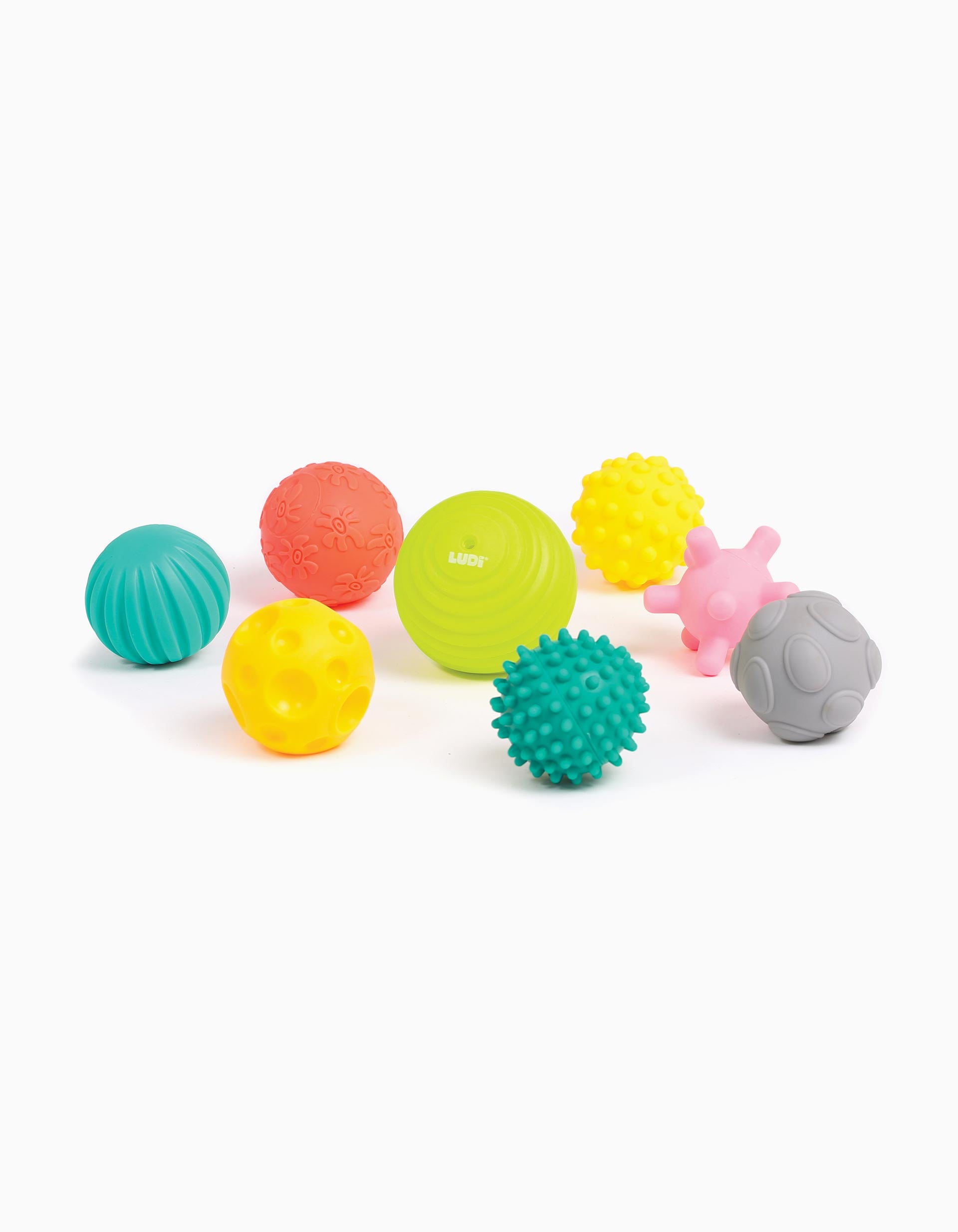 8-Pack Sensory Balls Ludi 6M+