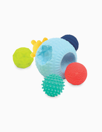 Puzzle Sensorial Multi Bolas Atom Ludi 6M+