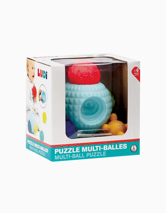 Puzzle Sensorial Multi Bolas Atom Ludi 6M+