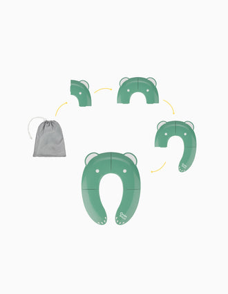 Réducteur WC Pliable Green Badabulle
