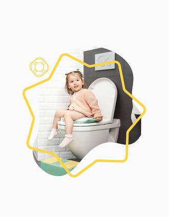 Réducteur WC Rembourré Green Badabulle