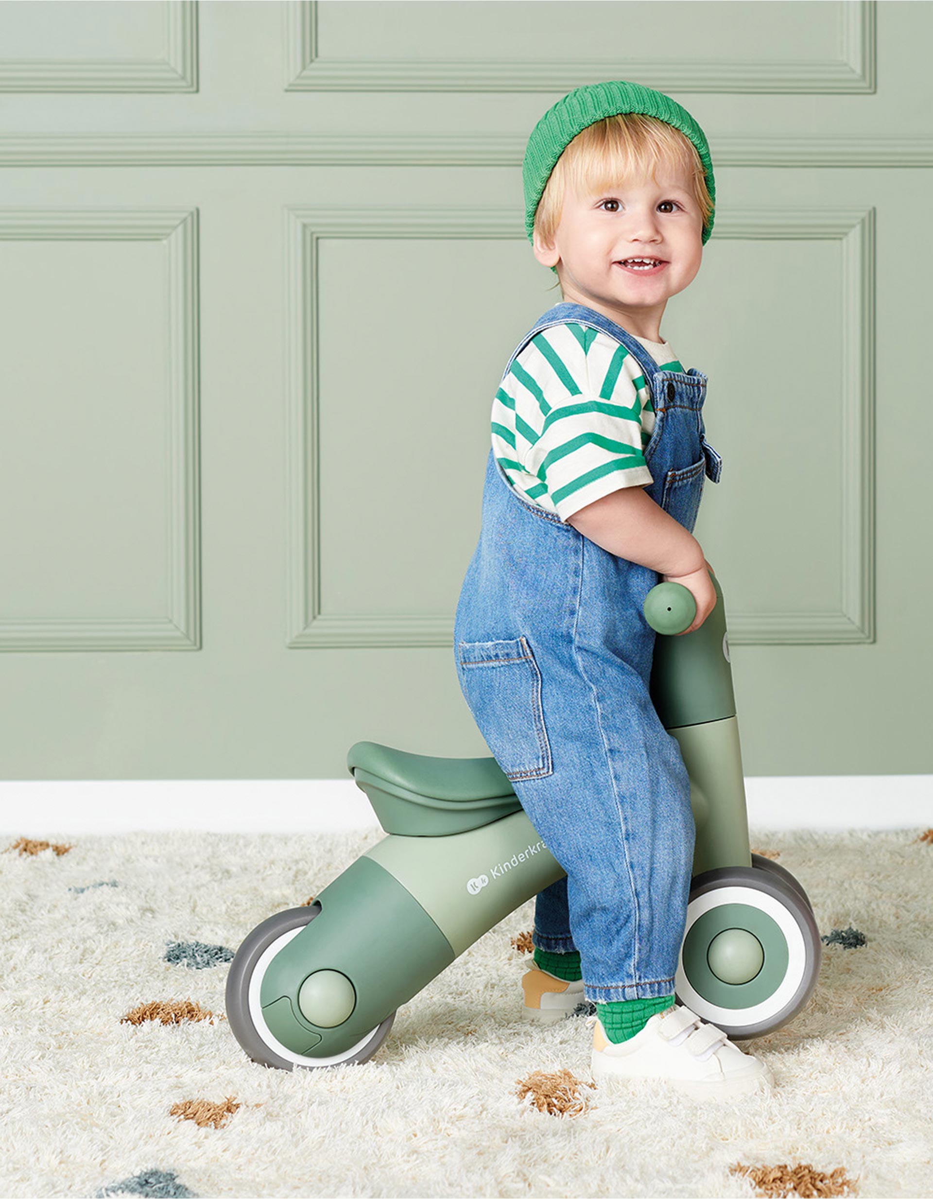 Tricycle Minibi Leaf Green Kinderkraft 12M+