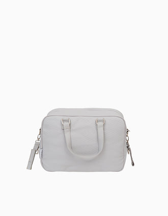 Changing Bag Ecopiel Rombos Grey Bimbipirulos