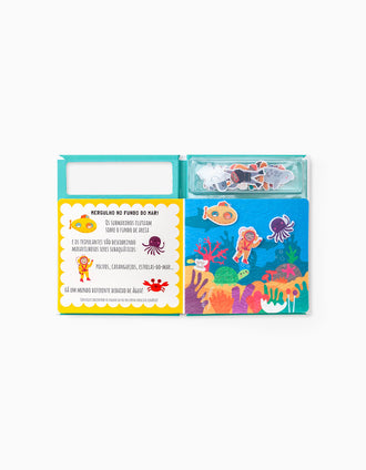 Livro Feltro Mágico Oceano Edicare 4A+