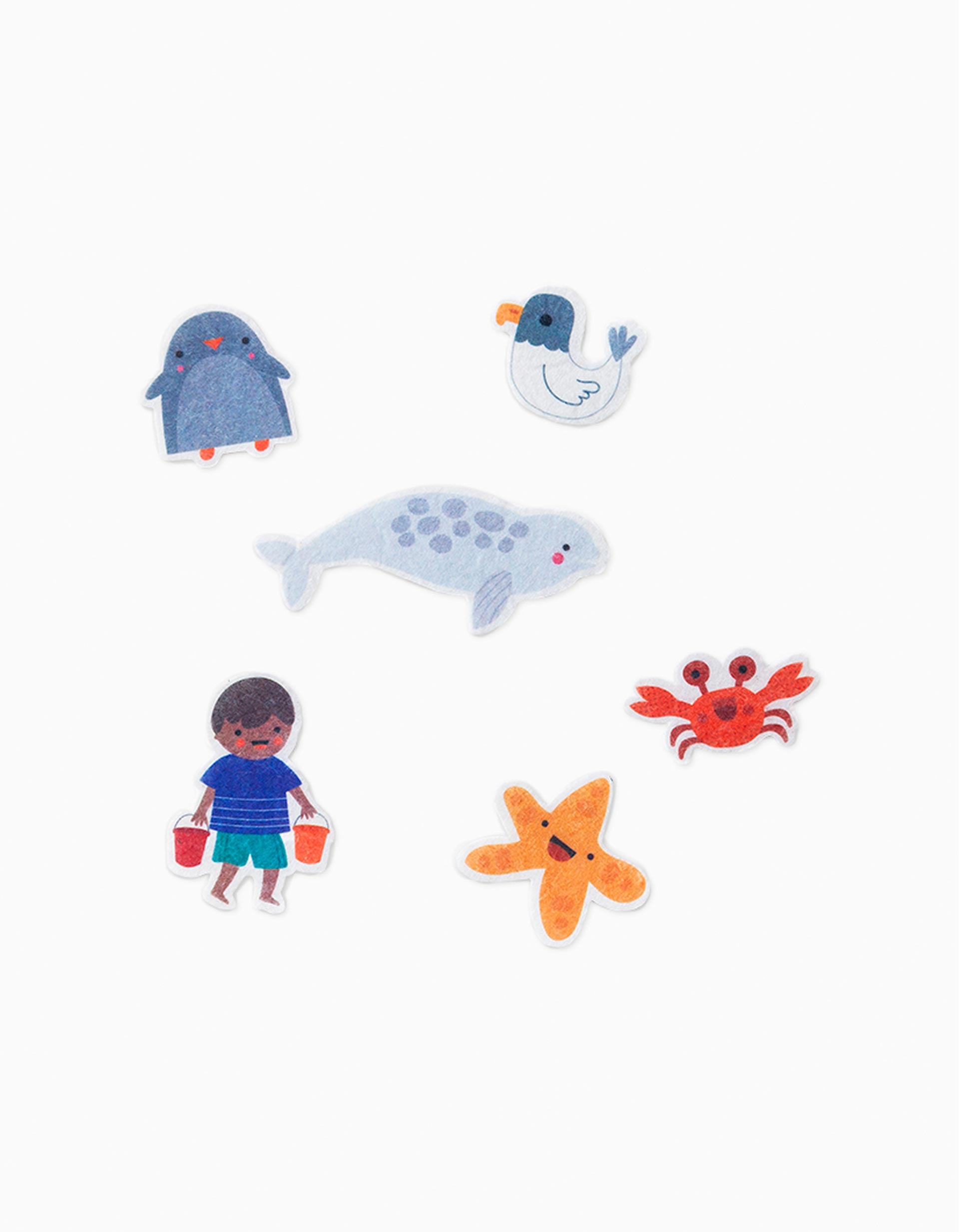 Livro Feltro Mágico Oceano Edicare 4A+