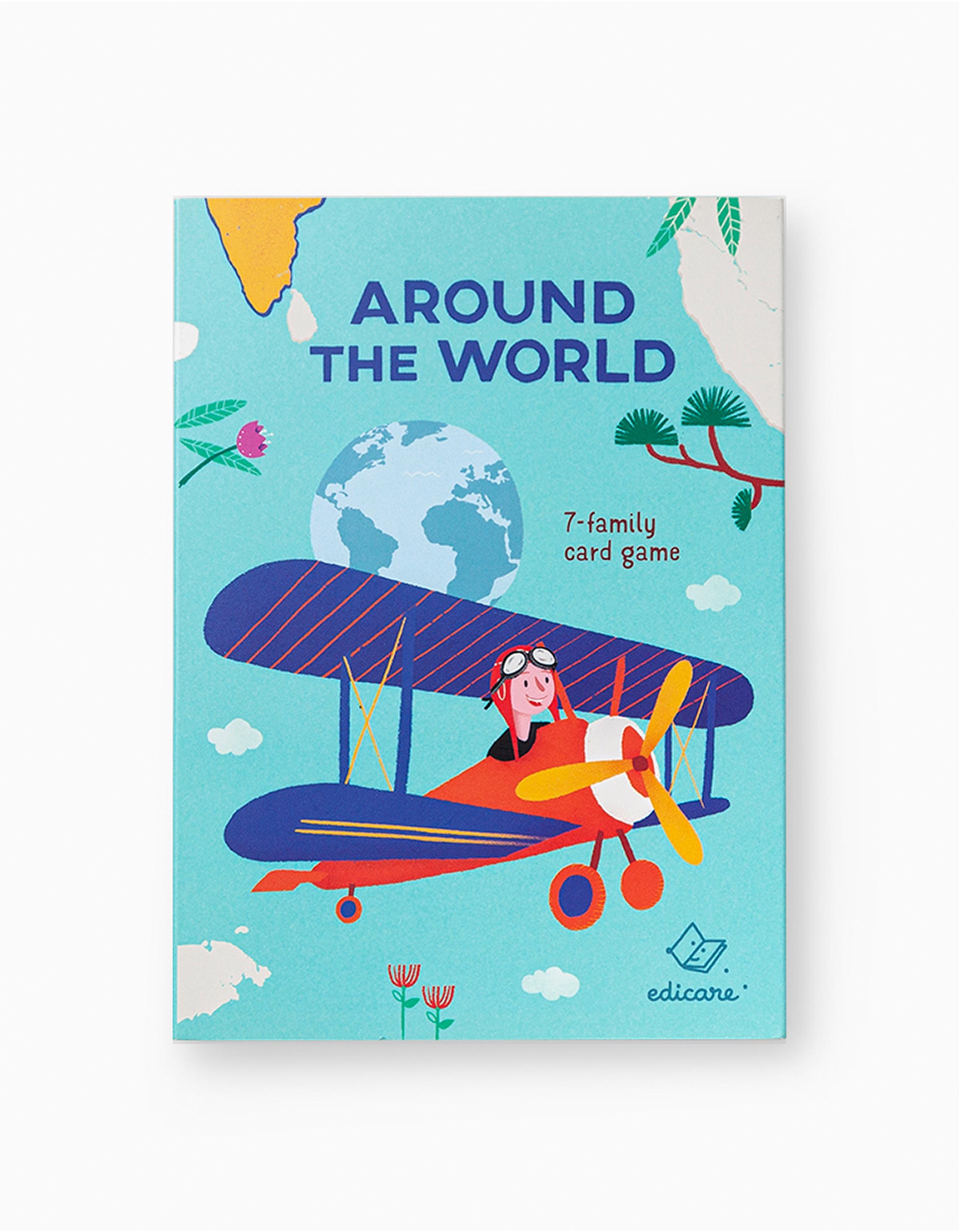 Card Game Around The World Edicare 42 Pcs 6A+