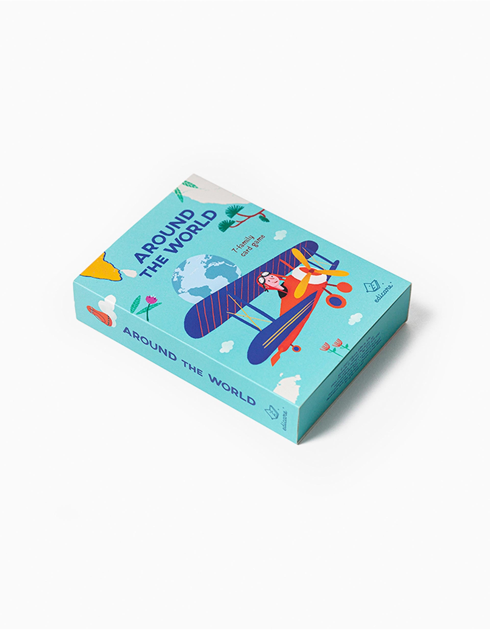 Card Game Around The World Edicare 42 Pcs 6A+