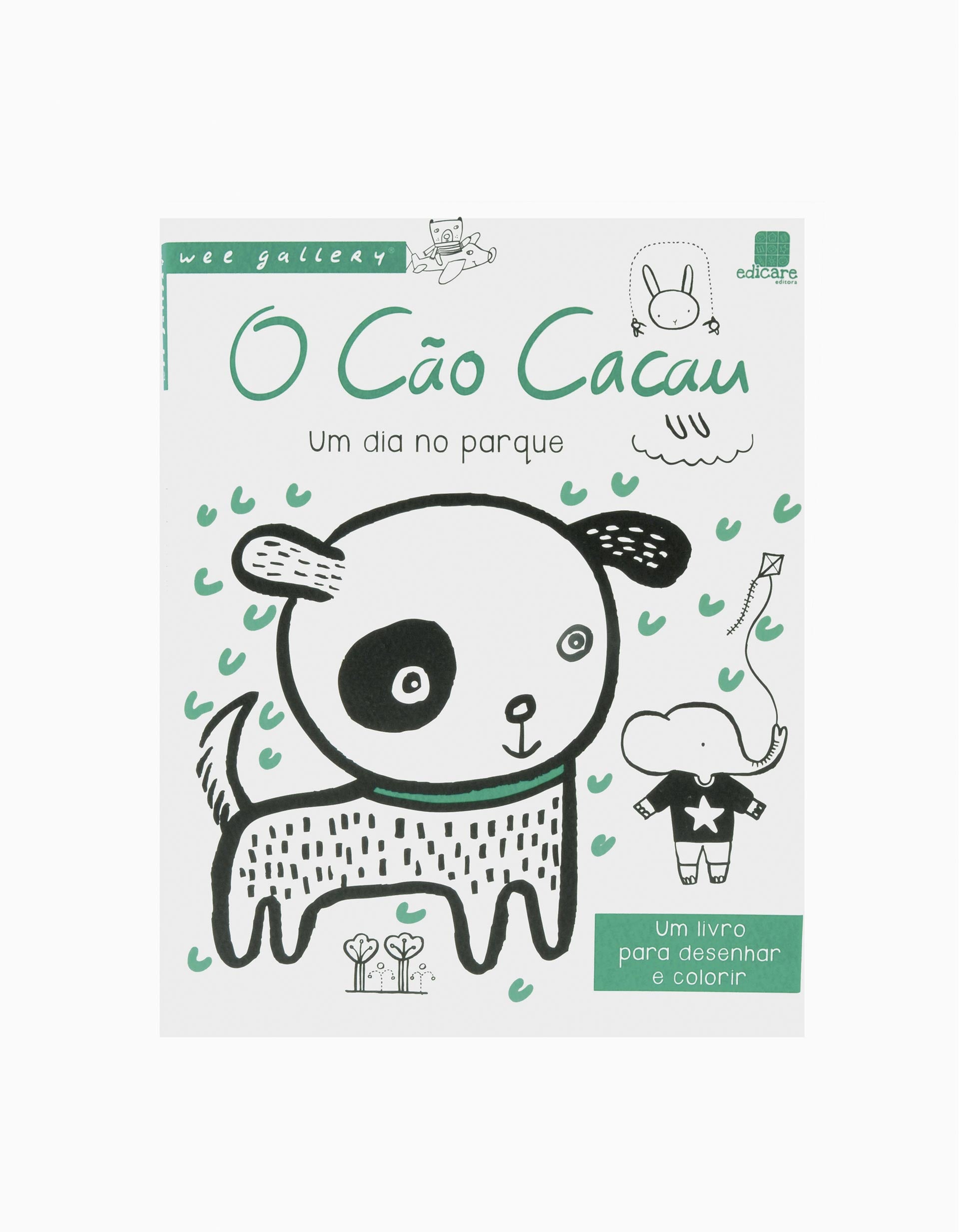 Livro Para Colorir E Desenhar Cão Cacau Edicare 2A+