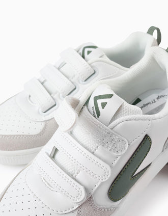 Zapatillas Infantiles 'ZY Move', Blanco/Verde