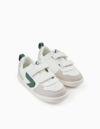 Zapatillas para Bebé 'ZY Move', Blanco/Verde