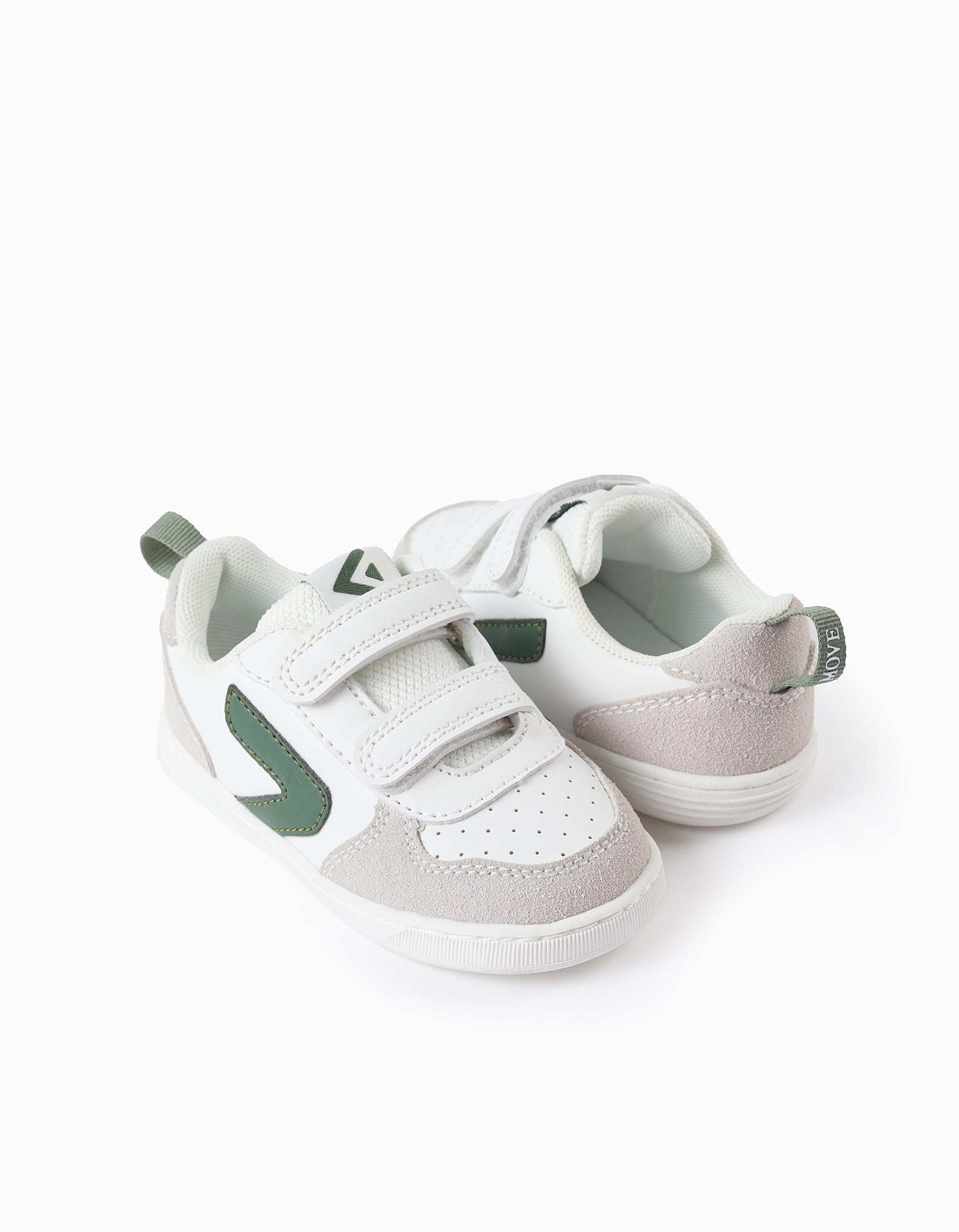 Trainers for Babies 'ZY Move', White/Green