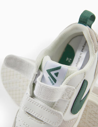 Baskets Bébé 'ZY Move', Blanc/Vert