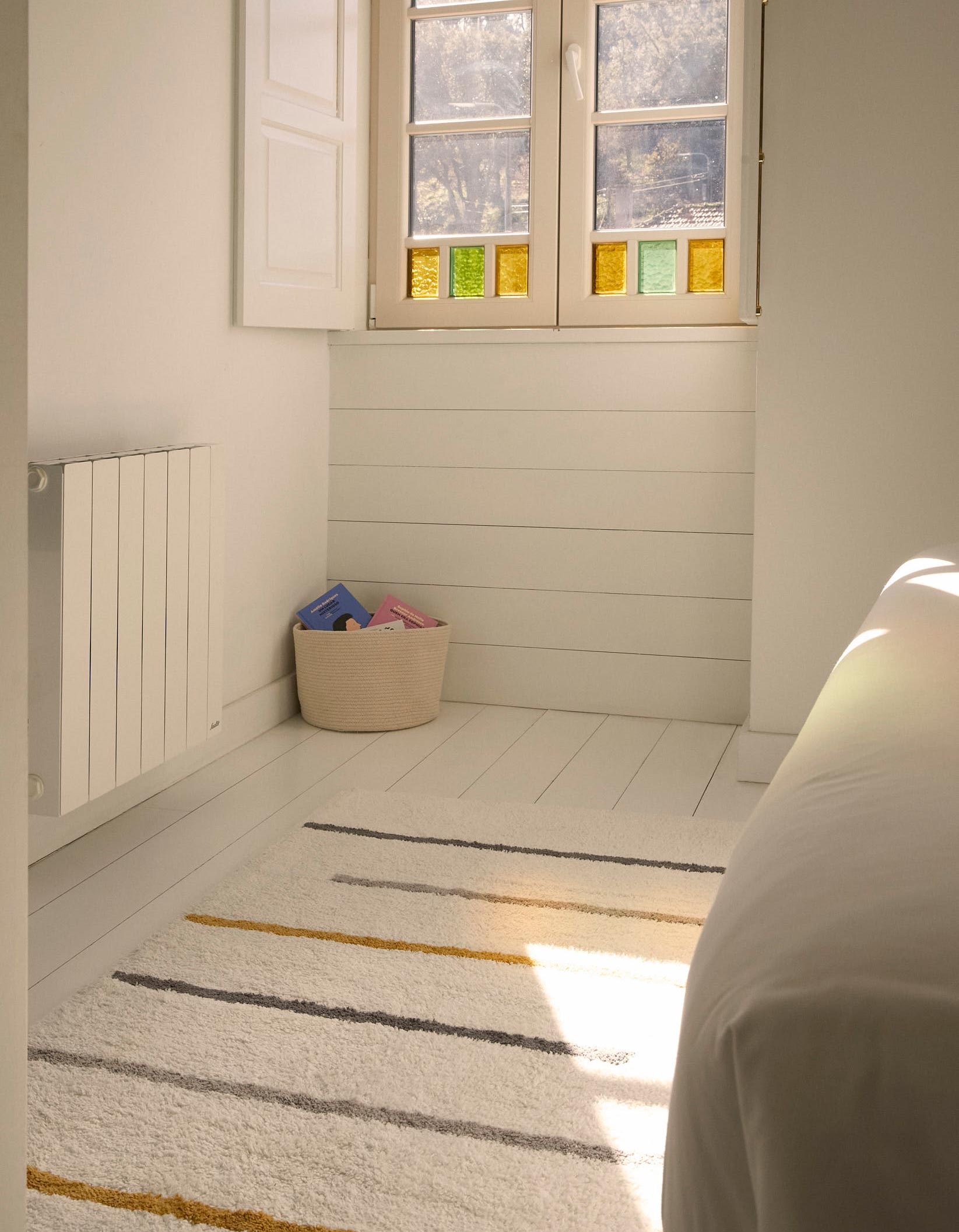 Striped Rug Grey/Yellow ZY Baby 90X150Cm