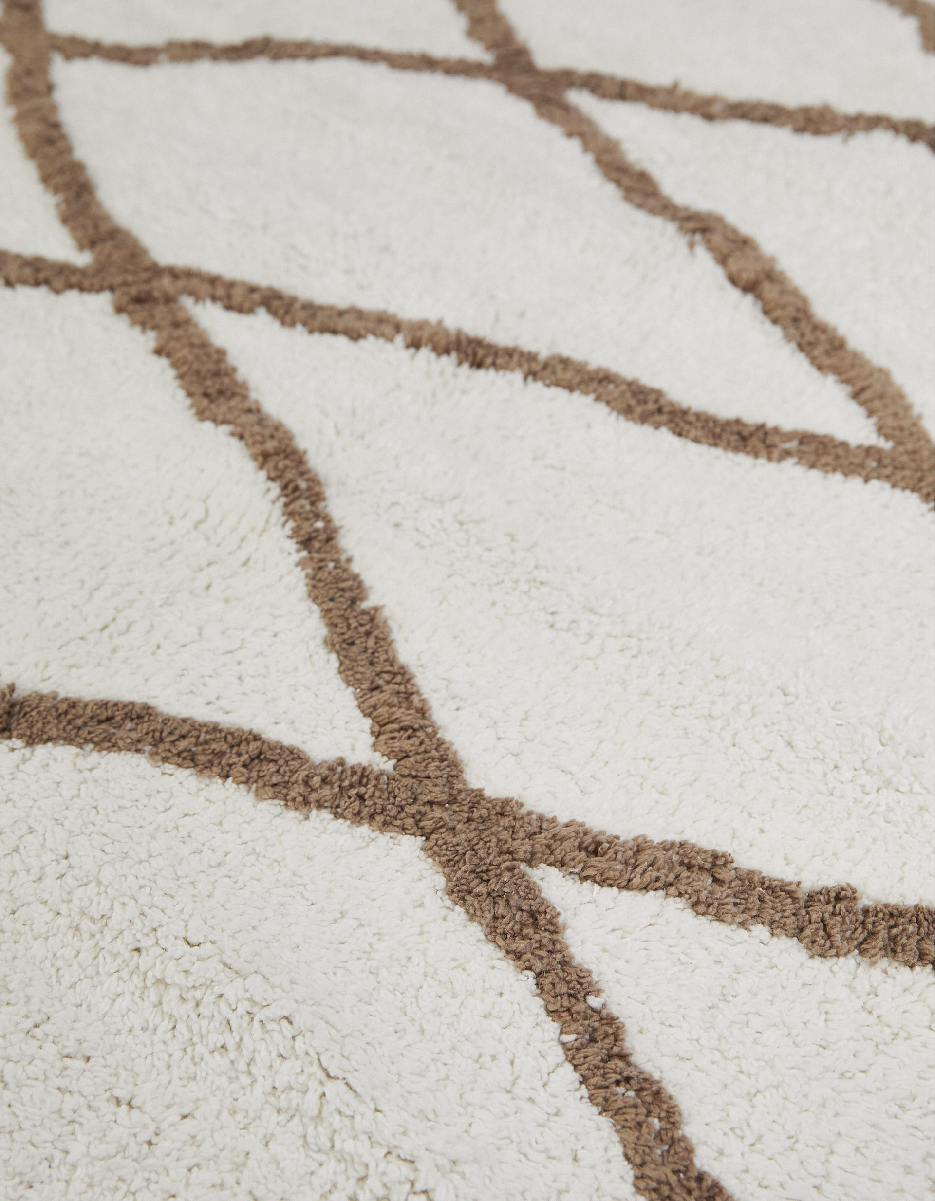 Brown Diamond Rug ZY Baby 90X150Cm