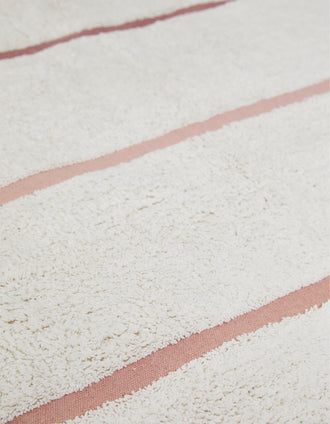 Alfombra a Rayas Rosa ZY Baby 150X200Cm