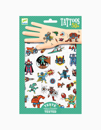 Tatuajes Héroes vs Villanos 3A+