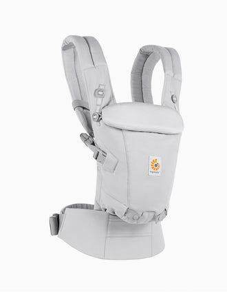 Porte Bébé Adapt Soft Touch Gris Perla Ergobaby 0M+