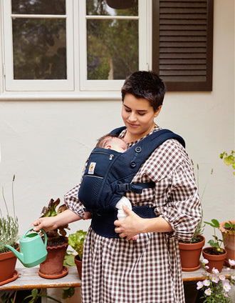 Porte Bébé Adapt Soft Flex Mesh Blue Ergobaby 0M+