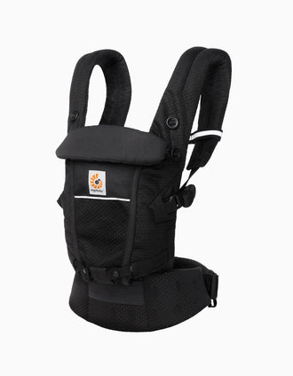 Marsúpio Adapt Soft Flex Mesh Negro Ergobaby 0M+