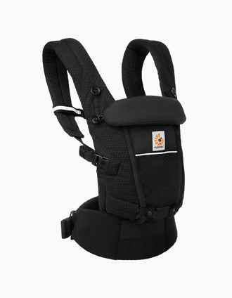Porte Bébé Adapt Soft Flex Mesh Black Ergobaby 0M+