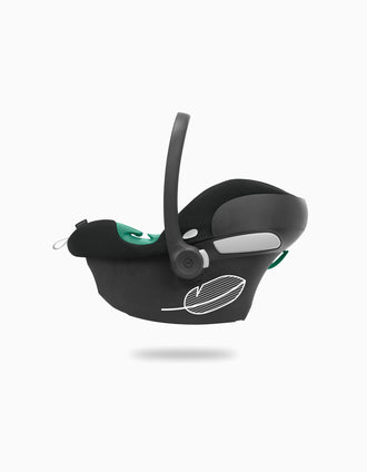 Siège Auto Aton B2 I-Size Cybex Volcano Black