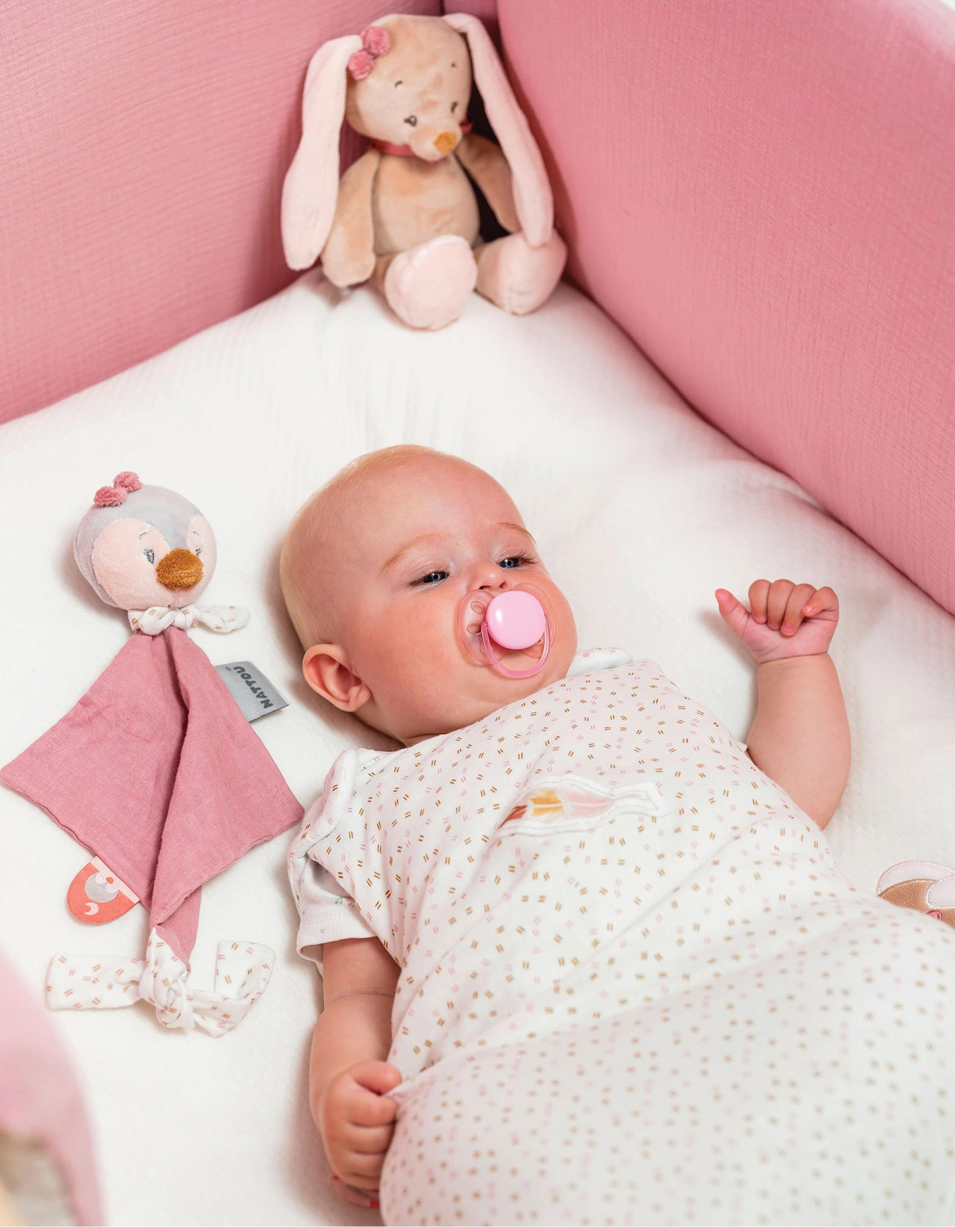 Mini Doudou Sasha Penguin Nattou 25Cm