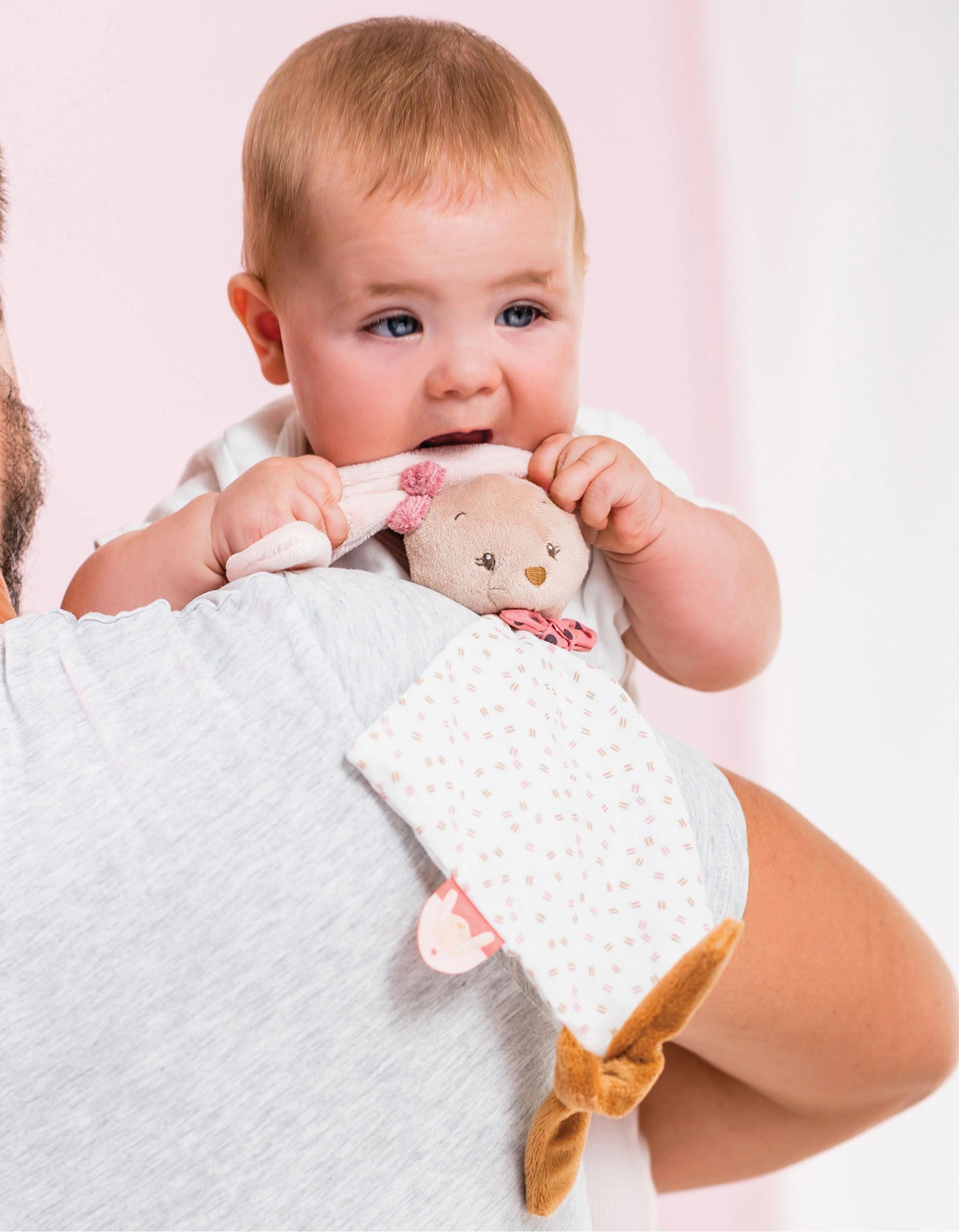 Mini Doudou Pauline Bunny Nattou 25Cm