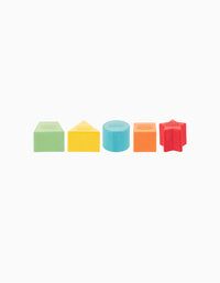 Cubes à Empiler 2 en 1 Eco Chicco 6M+