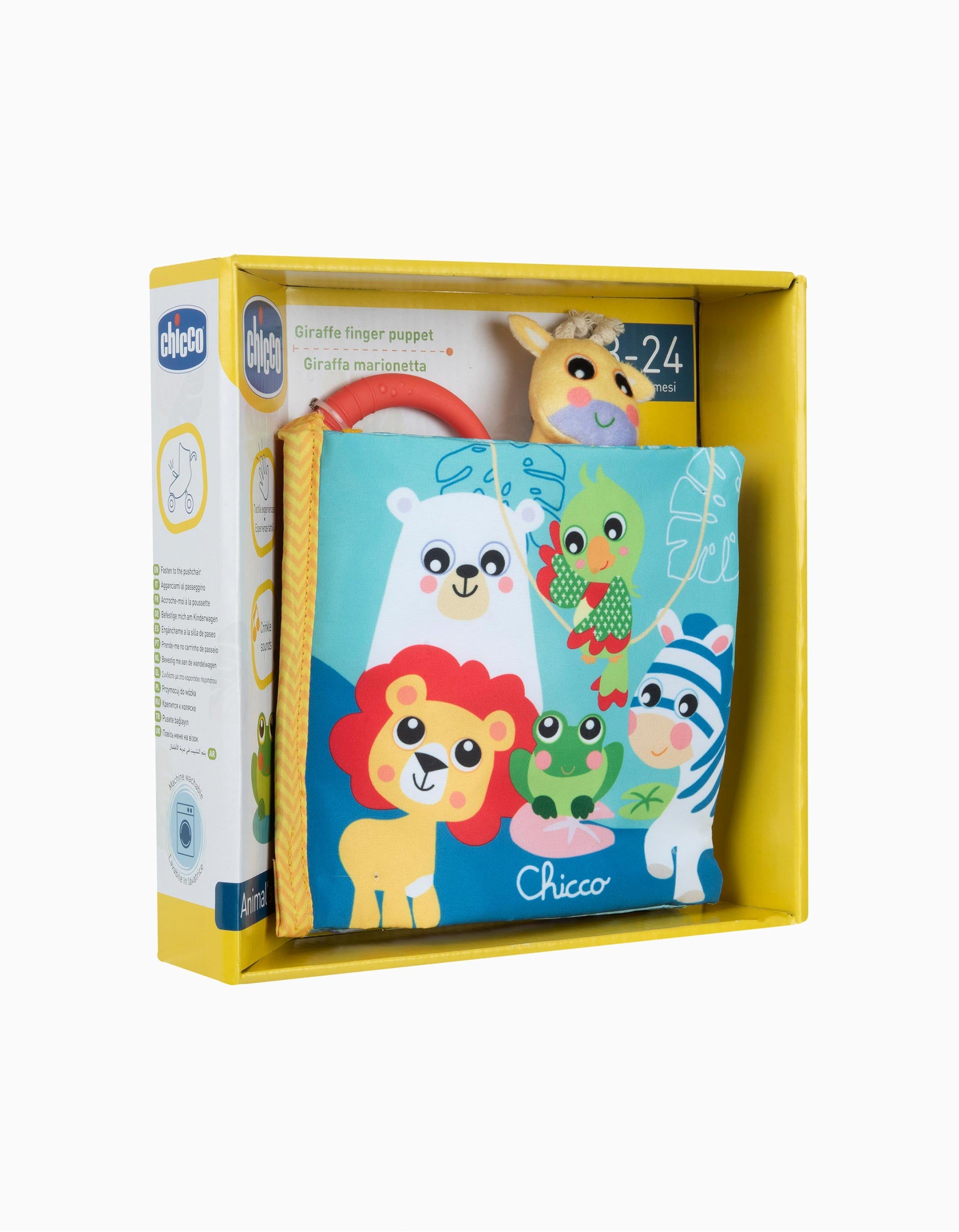 Animal Play Book Chicco 3M+