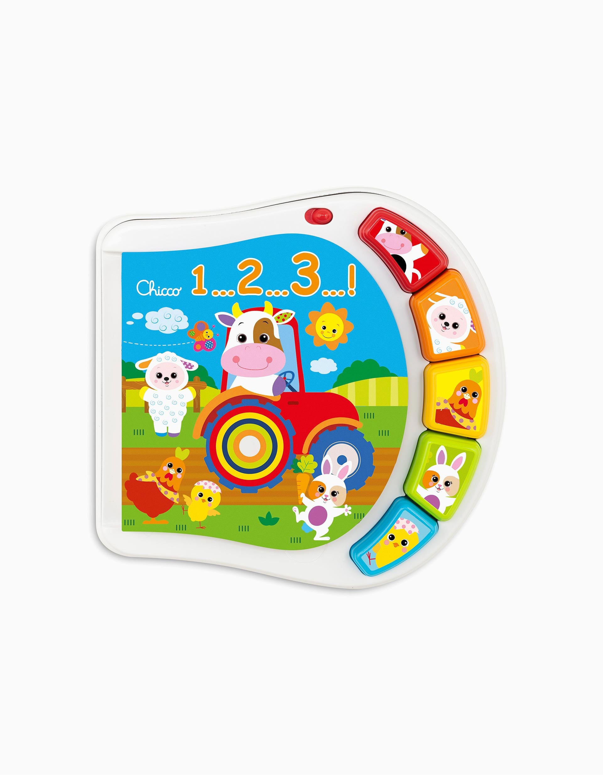 Farm Book 123 Baby Senses Chicco 6M+