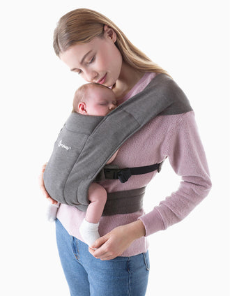 Porte-Bébé Embrace Ergobaby Gris 0M+