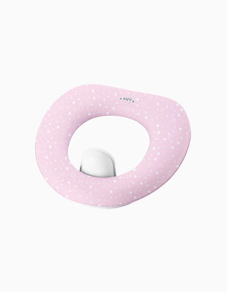 Toilet Seat Reducer Soft Saro Pink