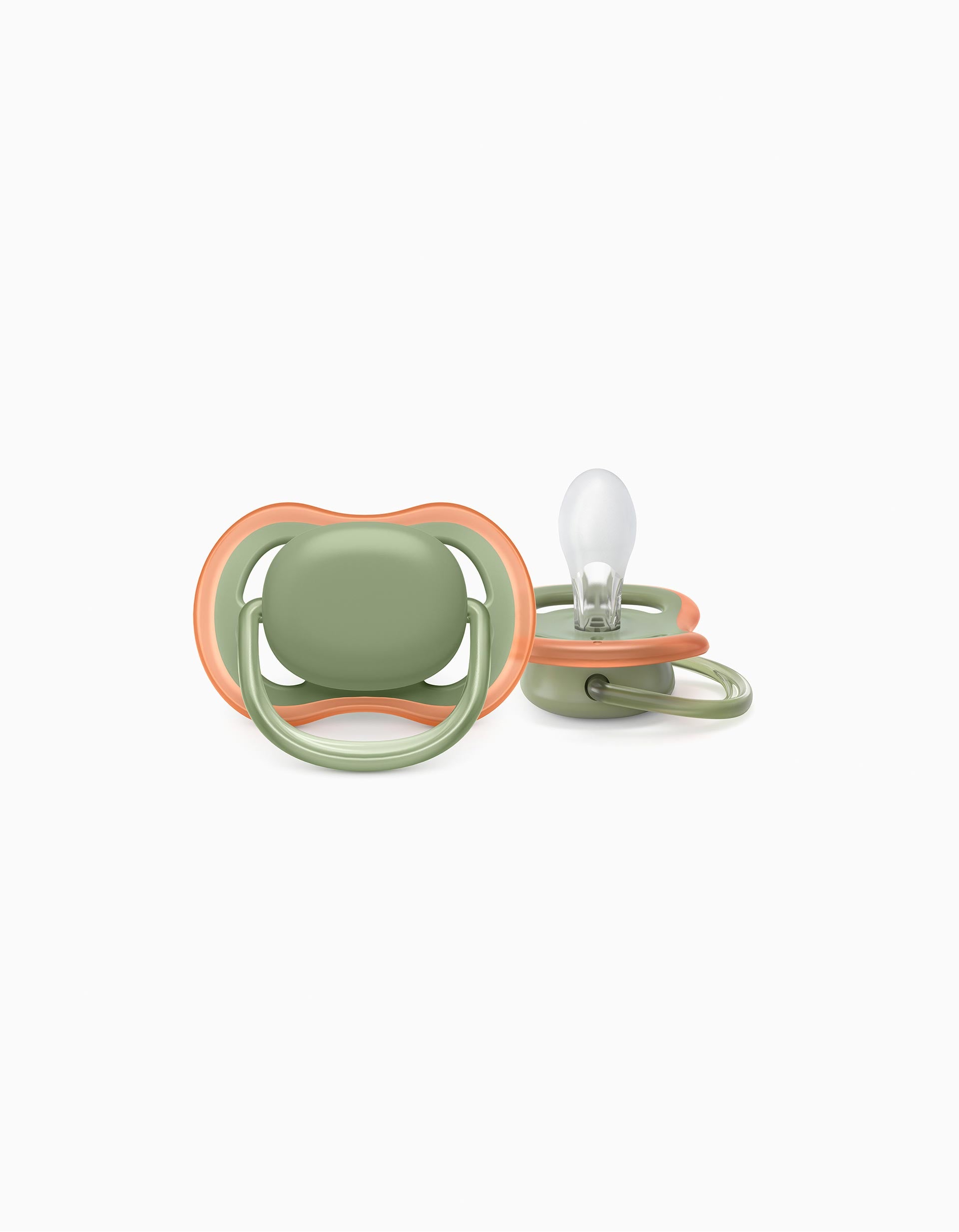 2 Dummies Ultra Air Silicone Neutral 6-18M Philips/Avent