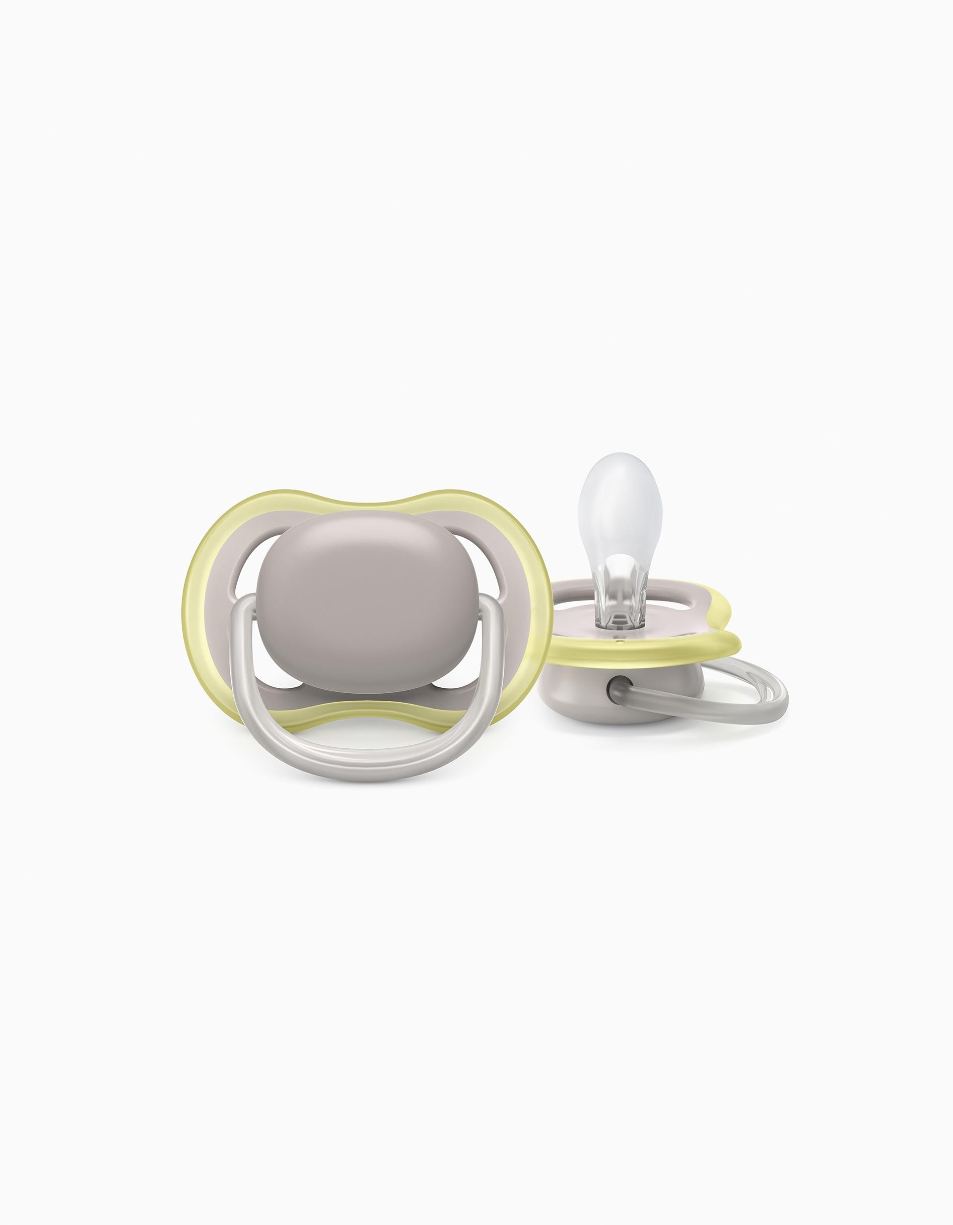 2 Dummies Ultra Air Silicone Neutral 6-18M Philips/Avent