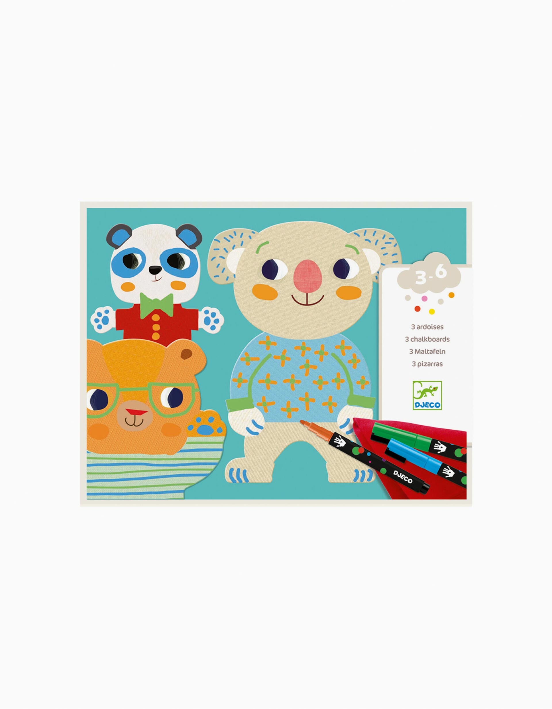 Colouring Book Bear Djeco 3A+